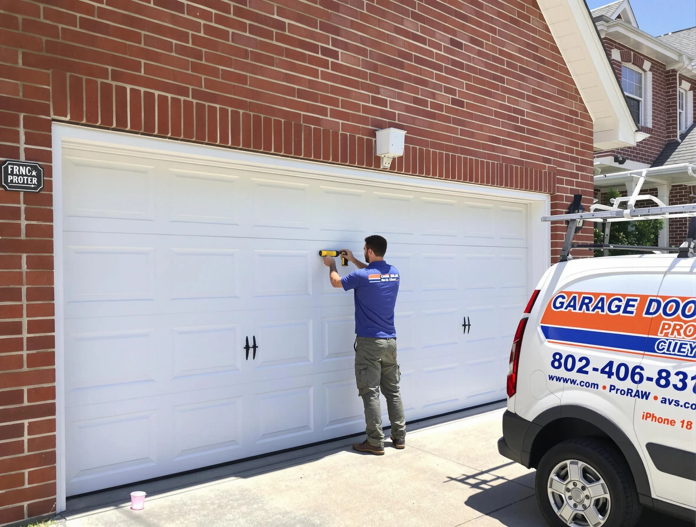 Local garage door repair service by Bellevue Garage Door Repair in Bellevue